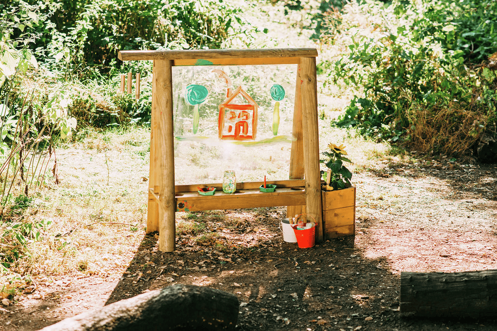 Pizarra de Madera Discovery Crea y Pinta