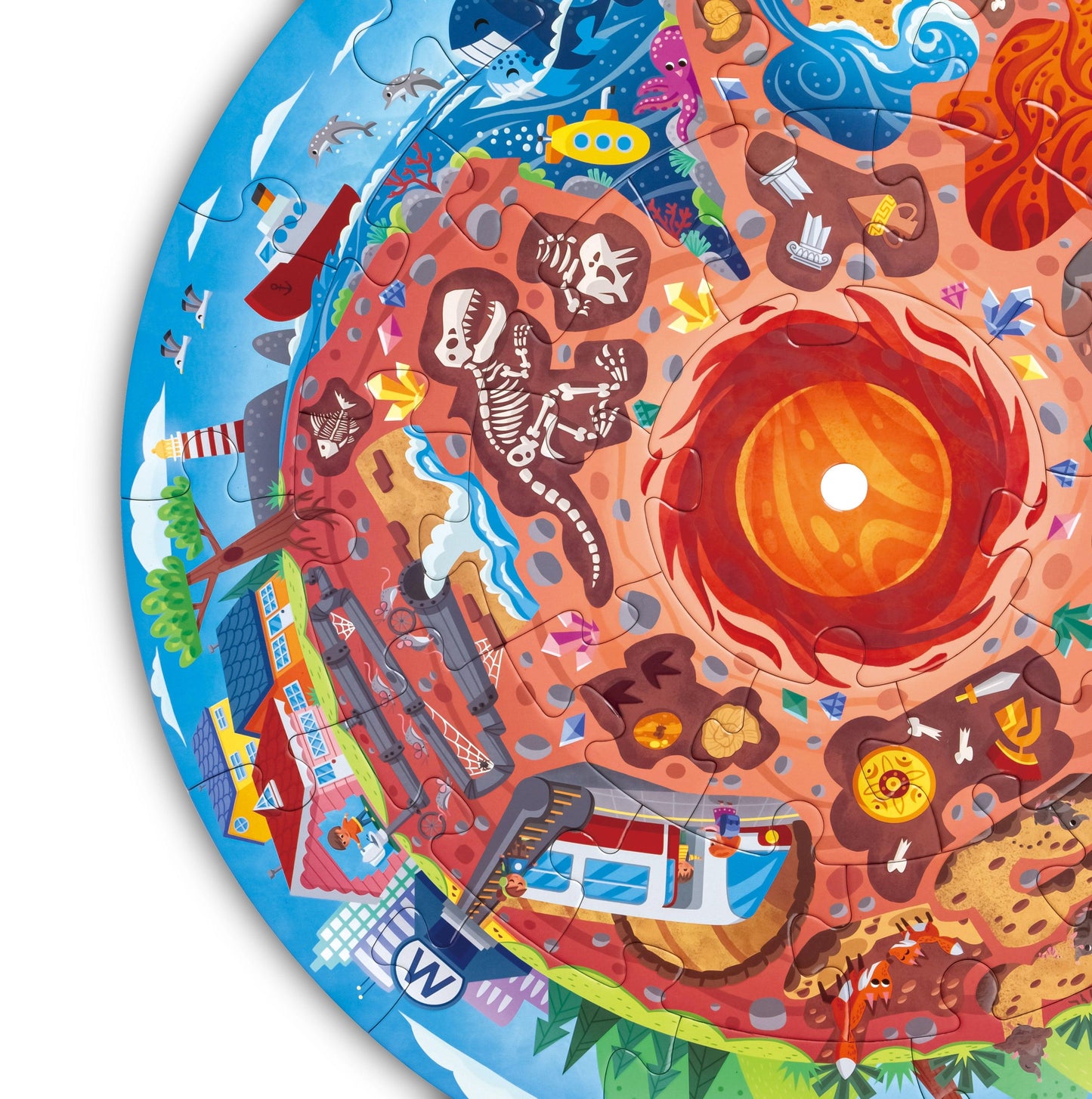 Puzzle Mundo Subterráneo